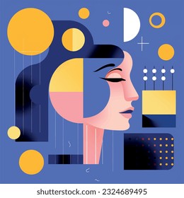 moodboard vector, moodboard, background, illustration