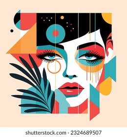 moodboard vector, moodboard, background, illustration