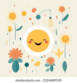 moodboard vector, moodboard, background, illustration
