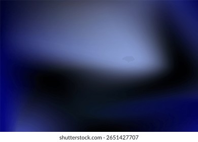 Moody abstract blur image featuring a gradient of blue and black tones creating a modern artistic vibe.