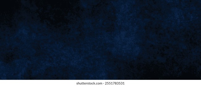 Textura de Grunge azul oscuro con degradado suave y Elementos afligidos para usos creativos
