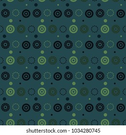 Moody wallpaper seamless pattern. Autentic design for textile, print or digital.
