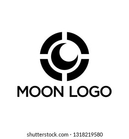 moon ad shoot logo concept