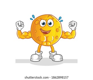moon Architect illustration. character vector