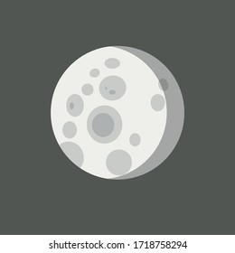 The Moon is an astronomical body orbiting Earth as its only natural satellite.