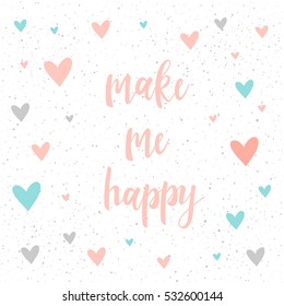 To the moon and back. Handwritten romantic quote lettering and hand drawn heart. Doodle handmade love sketch for design t-shirt, romantic card, invitation, valentines day poster, album, scrapbook etc.
