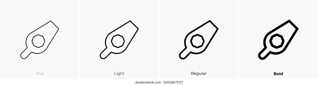 moon cake icon. Thin, Light Regular And Bold style design isolated on white background