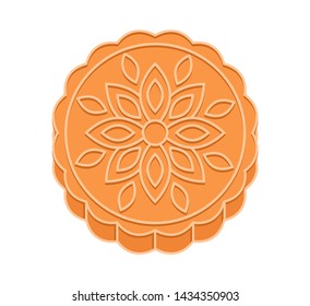 Moon cakes designs. Vector illustration