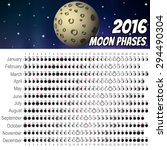 Moon calendar 2016