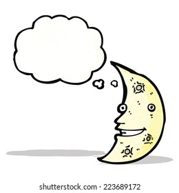 moon cartoon character