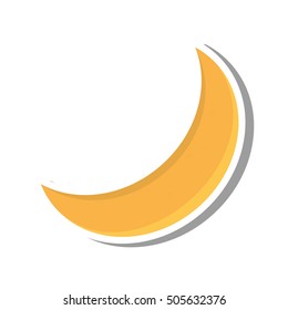 moon climate night isolated icon vector illustration design