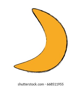 Moon cute cartoon