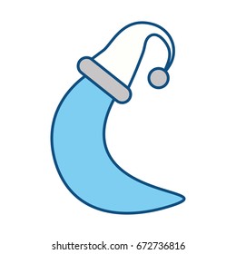 Moon cute cartoon