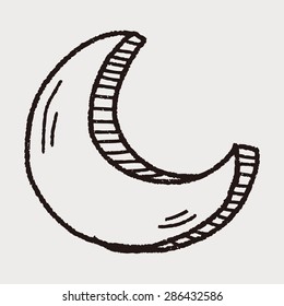 moon doodle