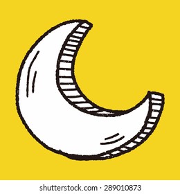moon doodle
