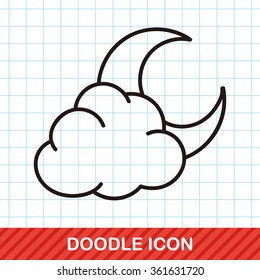 moon doodle