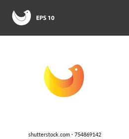 Moon Dove logotype