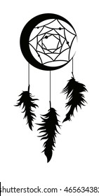 Moon dream catcher