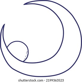 moon eclipse vector, perfect for design resources, content, etc