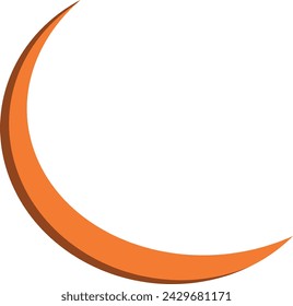 Moon element for your illustration icon of moon cartoonish moon vector design cards poster banner KMCY 