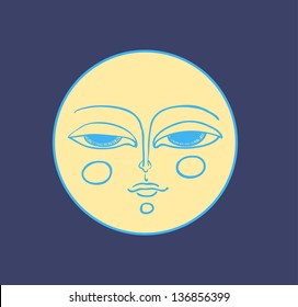 moon face