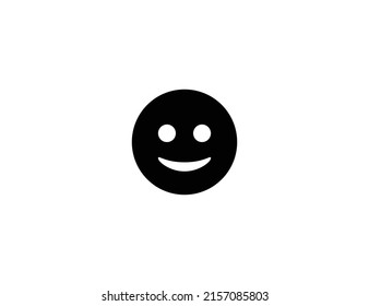 Moon face isolated realistic vector icon. Moon face emoji, smiley illustration icon