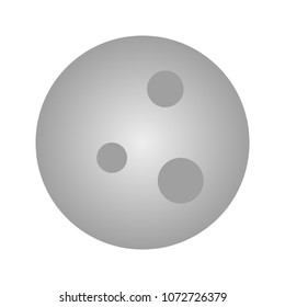 Moon flat icon