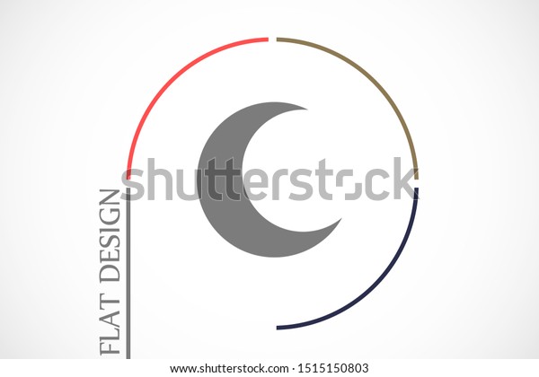Moon flat icon.
Moon vector icon on background. moon icon for web and app.Moon
Astronomical logo design
icon