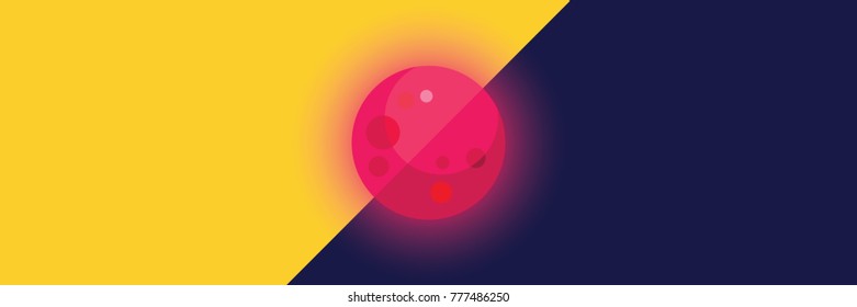 moon glow abstract background for artwork. vector. illustration.