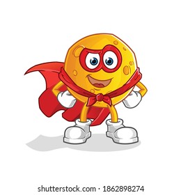 moon heroes vector. cartoon character