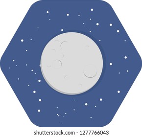 Moon in Hexagon