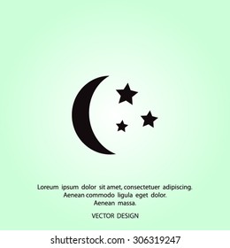 Moon icon.