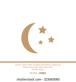 Moon icon.