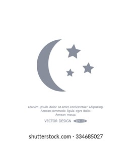 Moon icon.