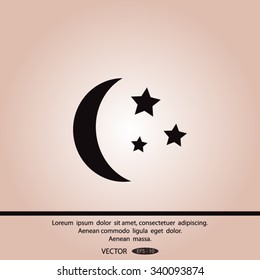 Moon icon.