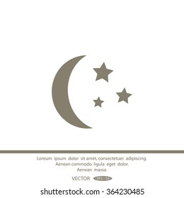 Moon icon.