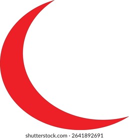 Moon icon in clean vector style, symbolizing night, celestial, or lunar phases. Perfect for apps, weather, astronomy, and design projects. Fully editable Adobe Illustrator EPS file included.