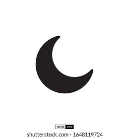 moon icon, design inspiration vector template for interface and any purpose