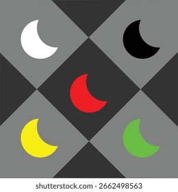 Moon icon design use for your business.