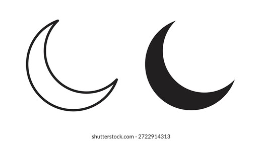Moon Icon entwirft Kollektion für Mobile, ui, Web.