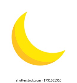 icono de la luna, vector de ilustración. adecuado para muchos fines.