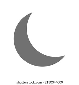 ilustración vectorial aislada de icono lunar
