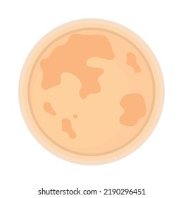 moon icon isolated white background