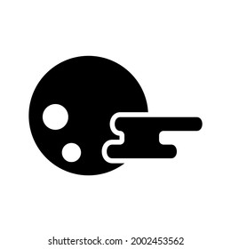 moon icon or logo isolated sign symbol vector illustration - high quality black style vector icons
