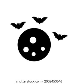 moon icon or logo isolated sign symbol vector illustration - high quality black style vector icons