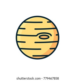 moon icon modern style