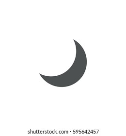 moon icon. sign design