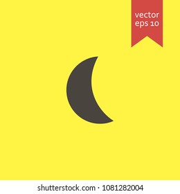 moon. moon icon. sign design. Vector EPS 10