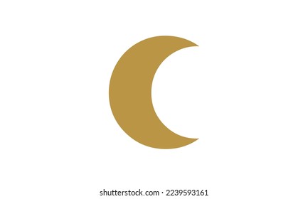 moon icon. Sign sun and moon. Vector logo for web design, Vector illustration eps10. Isolated on white background