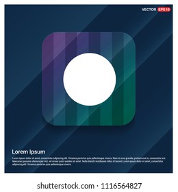 Moon Icon - vector icon